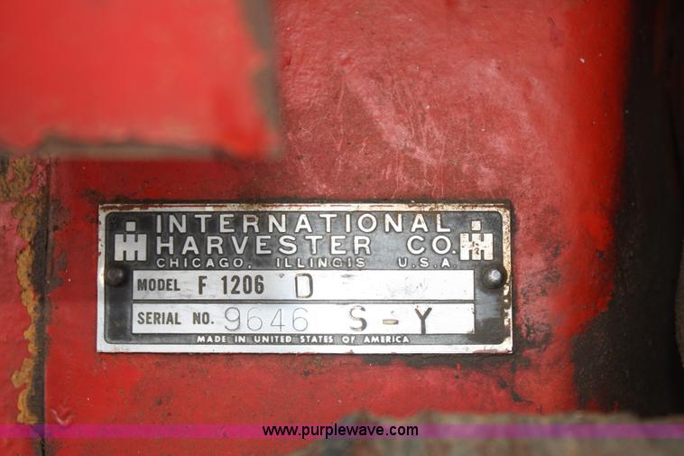 image for item A2270 1966 International Farmall 1206 tractor