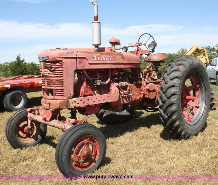 image for item A2304 1947 International Farmall M tractor