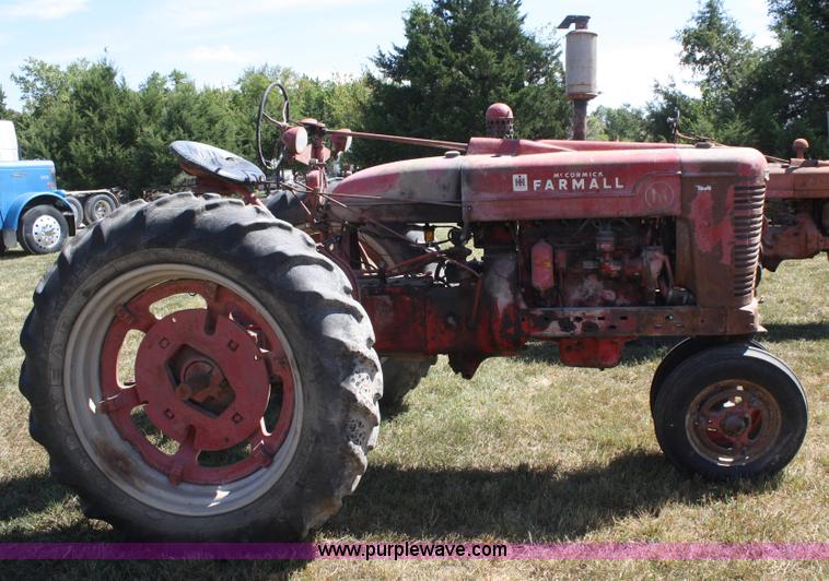 image for item A2305 1946 International Farmall M tractor
