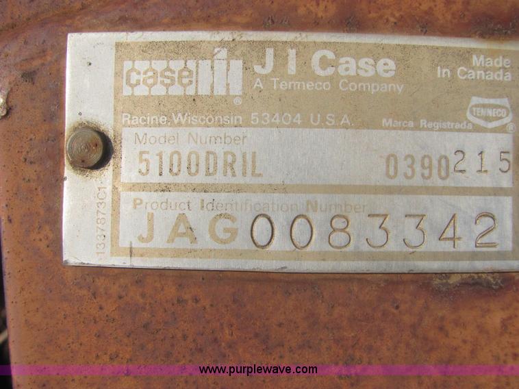 image for item A3540 Case 5100 double disk drill