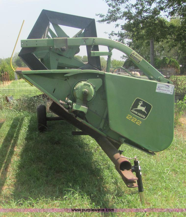 image for item A3560 John Deere 222 22' platform header