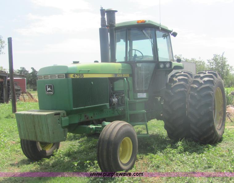 image for item A3561 1990 John Deere 4755 tractor