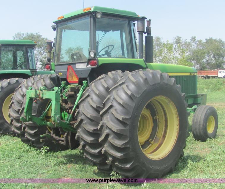 image for item A3561 1990 John Deere 4755 tractor