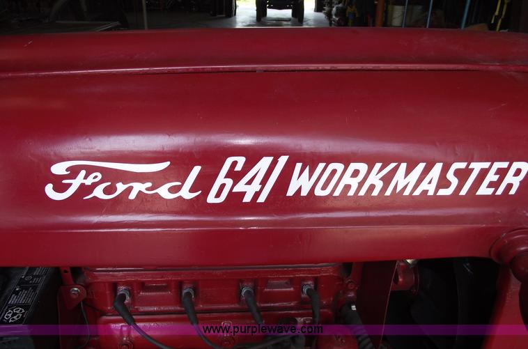 image for item A4012 1960 Ford 641 Work Master tractor