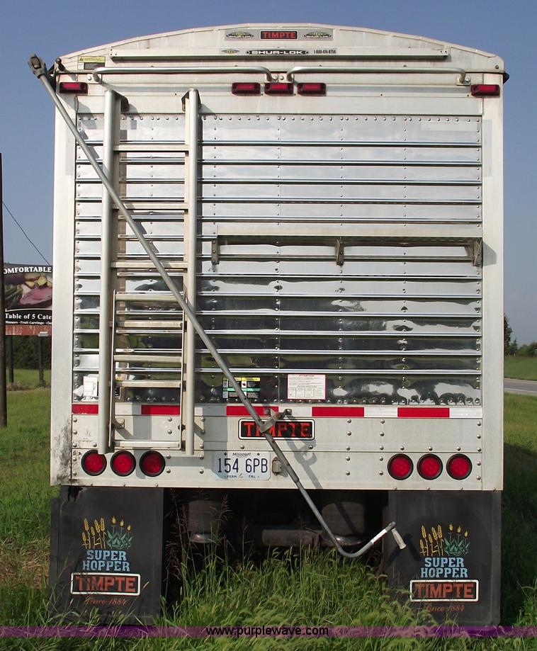 image for item A4026 2009 Timpte Super Hopper 42' grain trailer