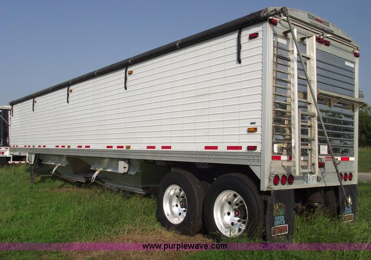 image for item A4026 2009 Timpte Super Hopper 42' grain trailer