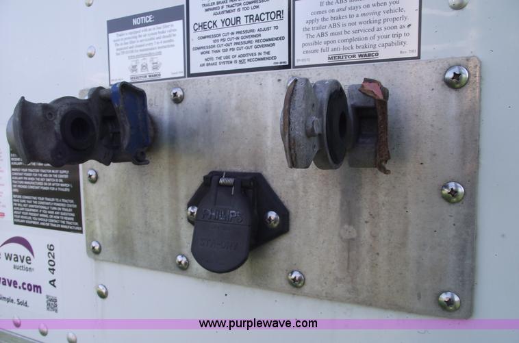 image for item A4026 2009 Timpte Super Hopper 42' grain trailer