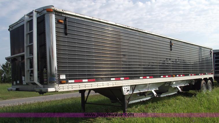 image for item A4029 2003 Timpte Super Hopper 42' aluminum grain trailer