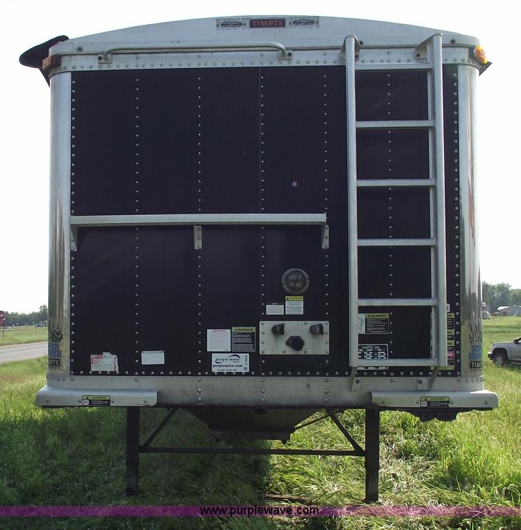image for item A4029 2003 Timpte Super Hopper 42' aluminum grain trailer
