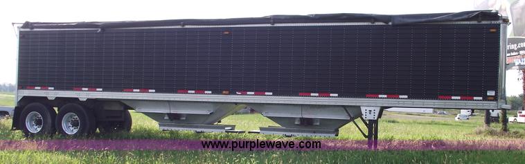 image for item A4029 2003 Timpte Super Hopper 42' aluminum grain trailer