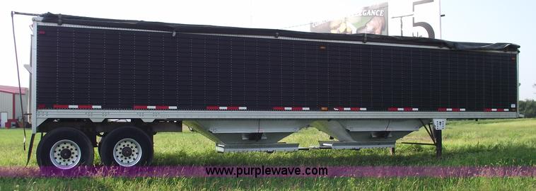 image for item A4029 2003 Timpte Super Hopper 42' aluminum grain trailer