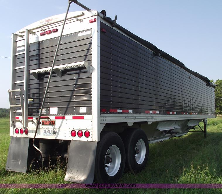 image for item A4029 2003 Timpte Super Hopper 42' aluminum grain trailer