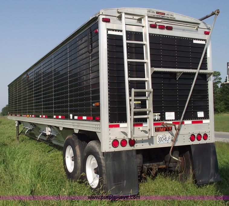 image for item A4029 2003 Timpte Super Hopper 42' aluminum grain trailer