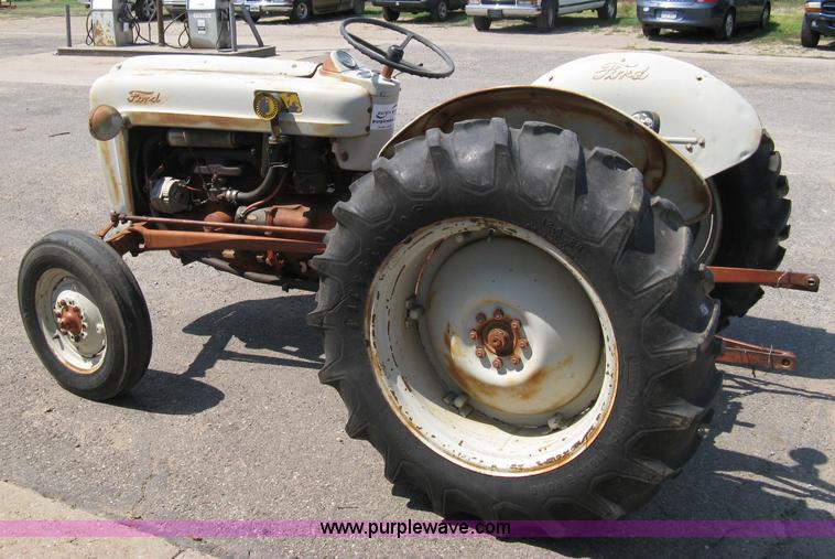 image for item A4307 1953 Ford NAA Golden Jubilee tractor