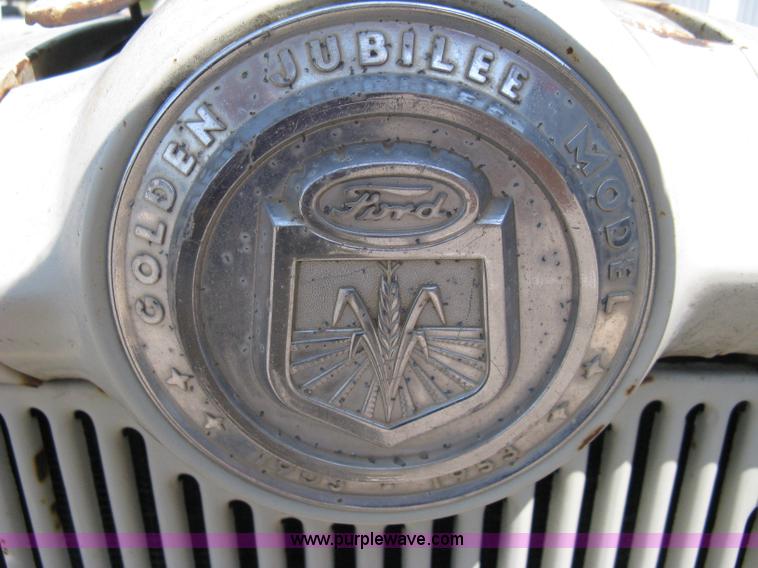image for item A4307 1953 Ford NAA Golden Jubilee tractor