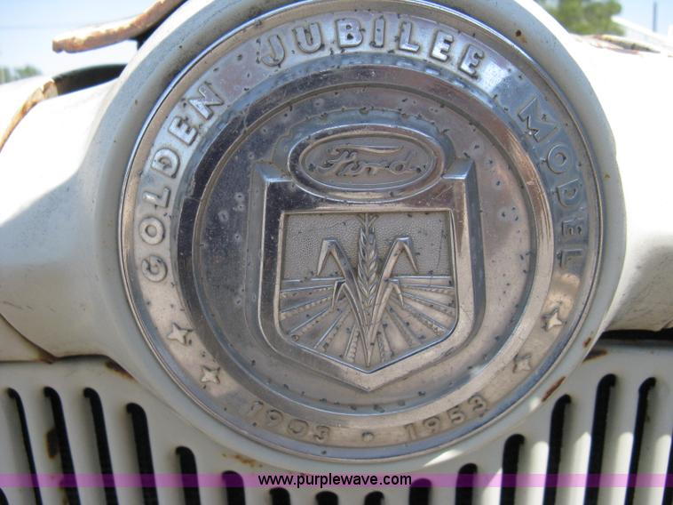 image for item A4307 1953 Ford NAA Golden Jubilee tractor