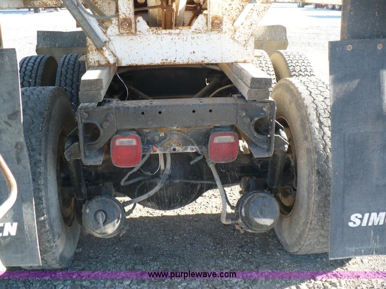 image for item A4863 1995 GMC White WCA dry fertilizer tender truck