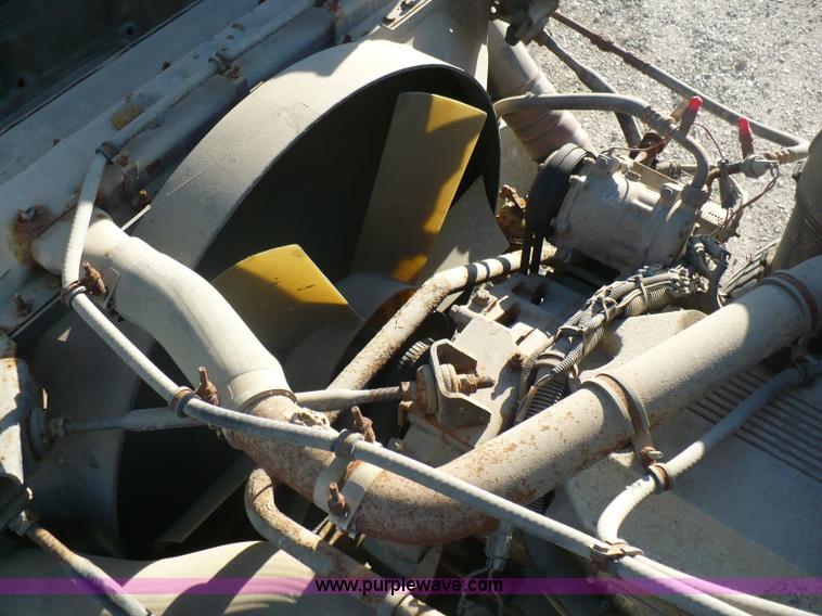 image for item A4863 1995 GMC White WCA dry fertilizer tender truck