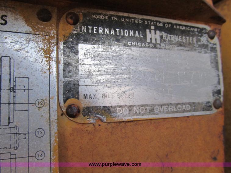 image for item A5444 International 175B track loader