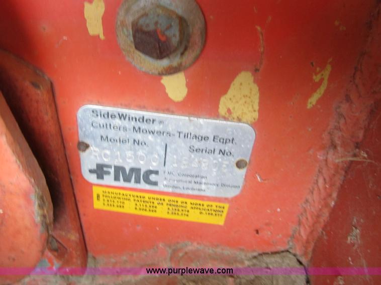 image for item A5445 FMC RC1500 Roto Tiller attachment