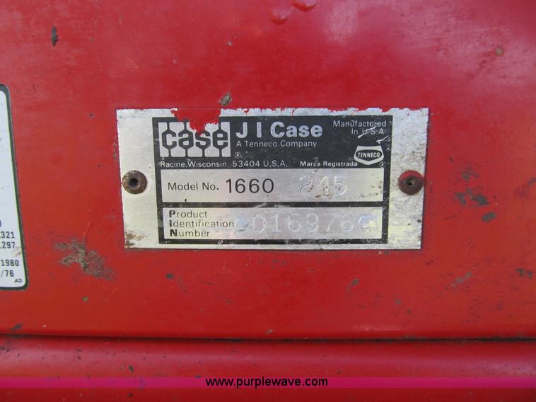 image for item A5453 1986 Case IH 1660 RWA Axial-Flow combine