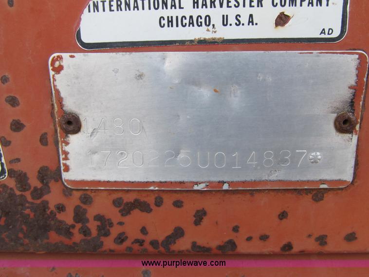 image for item C4503 1980 Case IH 1480 combine