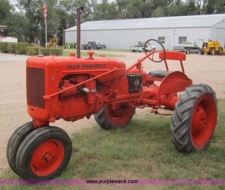 image for item J9018 1947 Allis Chalmers C tractor