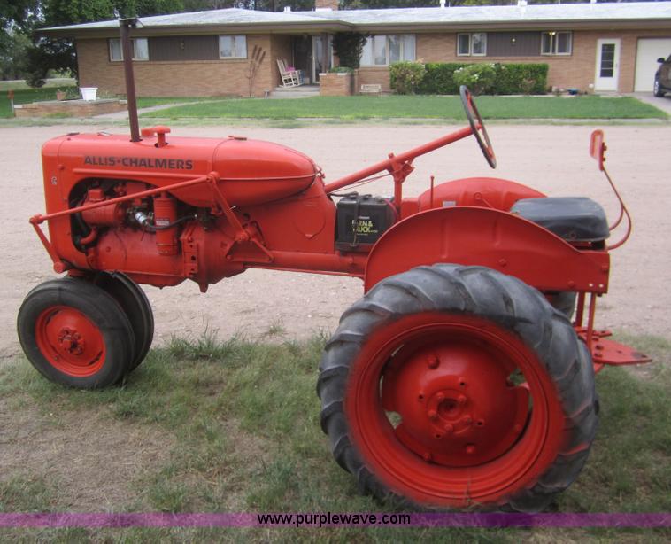 image for item J9018 1947 Allis Chalmers C tractor