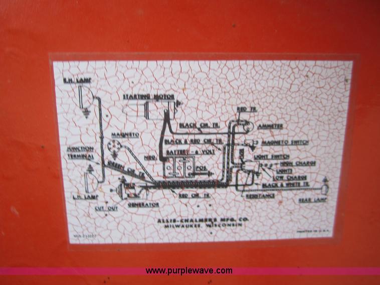 image for item J9018 1947 Allis Chalmers C tractor