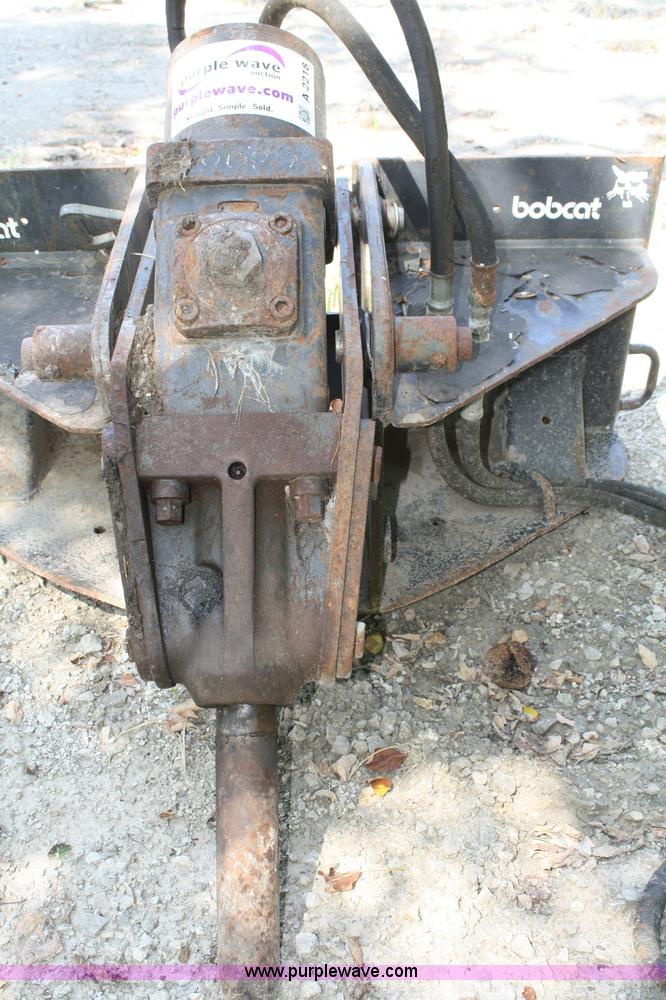 image for item A2218 Bobcat hydraulic breaker skid steer attachment