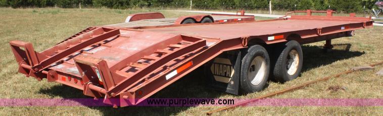 image for item A2302 2006 double axle trailer