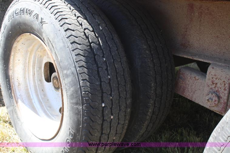 image for item A2302 2006 double axle trailer