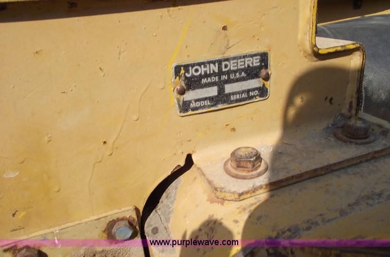image for item A4010 1961 John Deere 1010 track loader