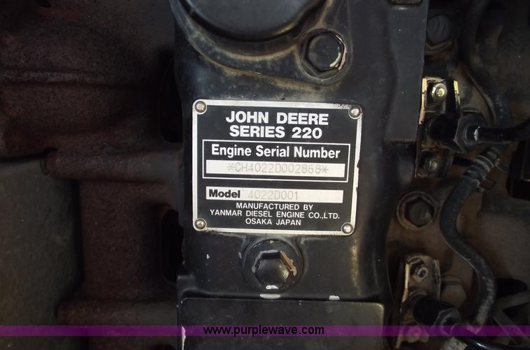 image for item A4022 1998 John Deere 7775 skid steer