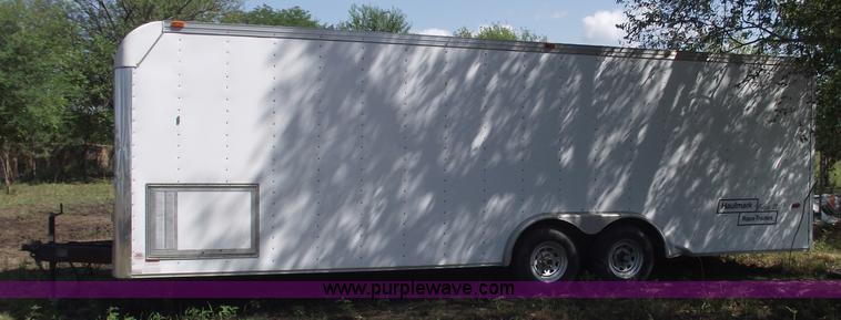 image for item A4096 1999 Haulmark Elite II 24' enclosed race trailer
