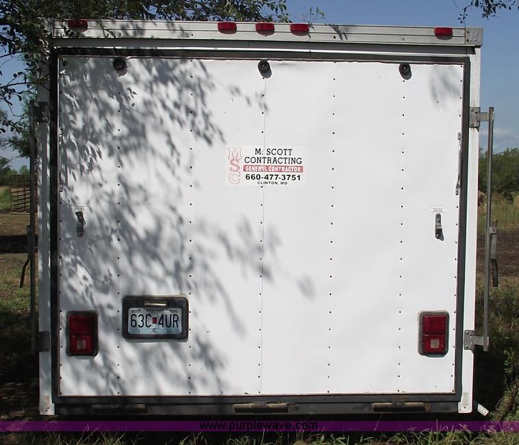 image for item A4096 1999 Haulmark Elite II 24' enclosed race trailer