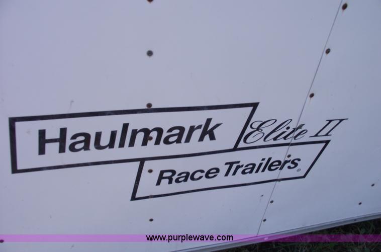 image for item A4096 1999 Haulmark Elite II 24' enclosed race trailer