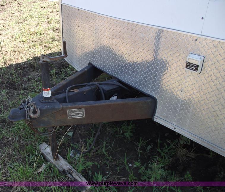 image for item A4096 1999 Haulmark Elite II 24' enclosed race trailer