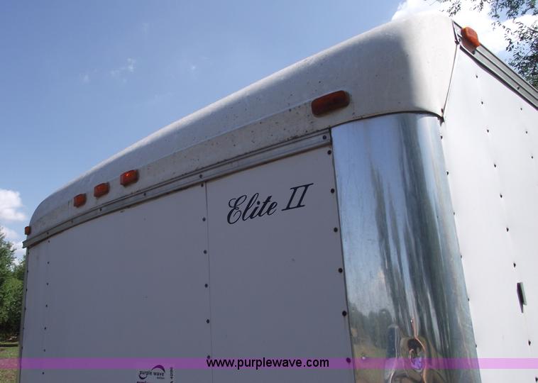 image for item A4096 1999 Haulmark Elite II 24' enclosed race trailer