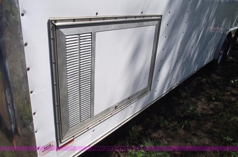 image for item A4096 1999 Haulmark Elite II 24' enclosed race trailer