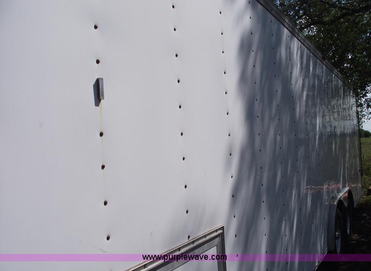 image for item A4096 1999 Haulmark Elite II 24' enclosed race trailer