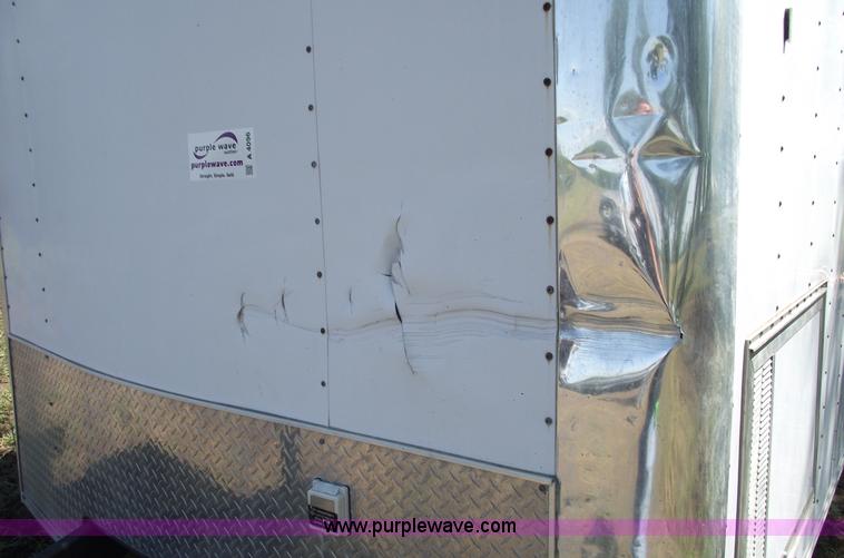 image for item A4096 1999 Haulmark Elite II 24' enclosed race trailer