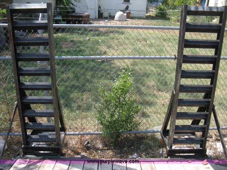 image for item A4322 2007 Load Trail tandem axle flatbed trailer