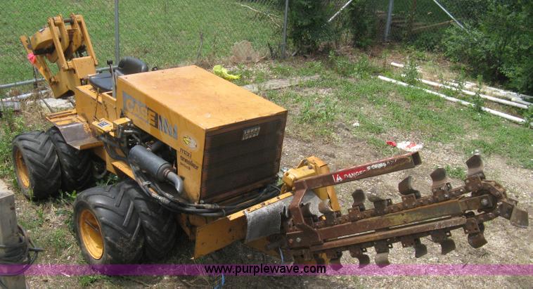 image for item A4323 1992 Case Maxi-Sneaker series B articulated trencher and vibratory plow tractor