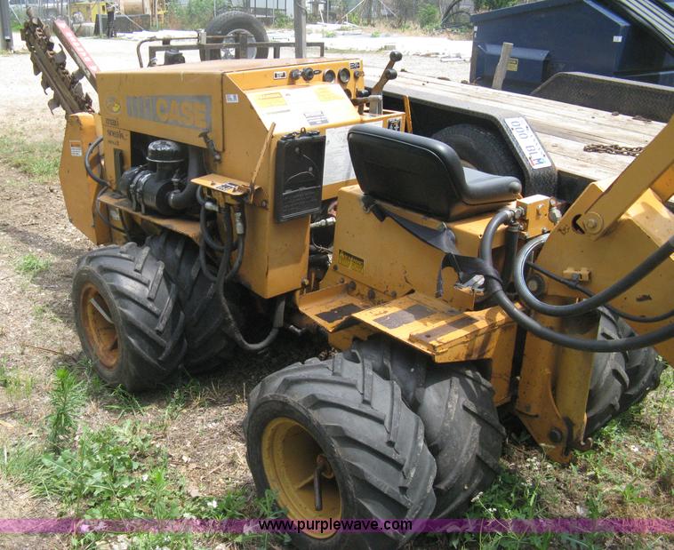 image for item A4323 1992 Case Maxi-Sneaker series B articulated trencher and vibratory plow tractor