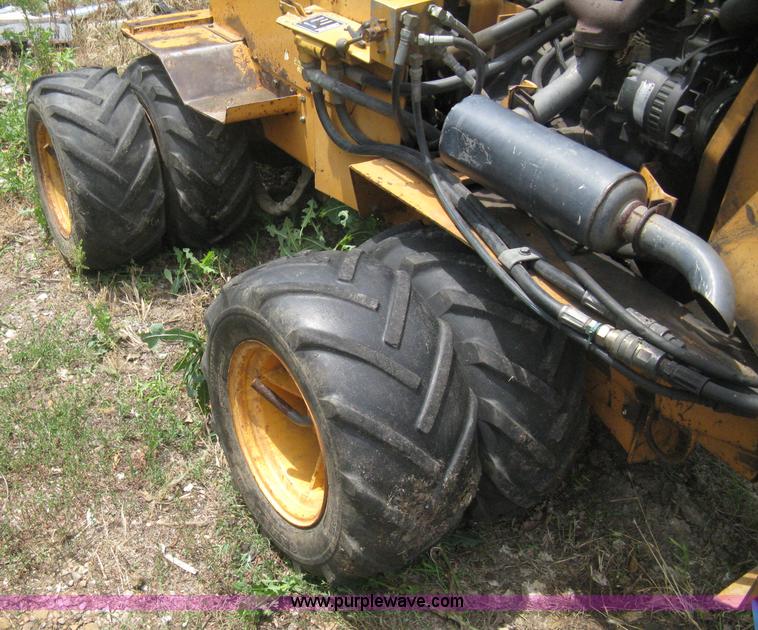 image for item A4323 1992 Case Maxi-Sneaker series B articulated trencher and vibratory plow tractor