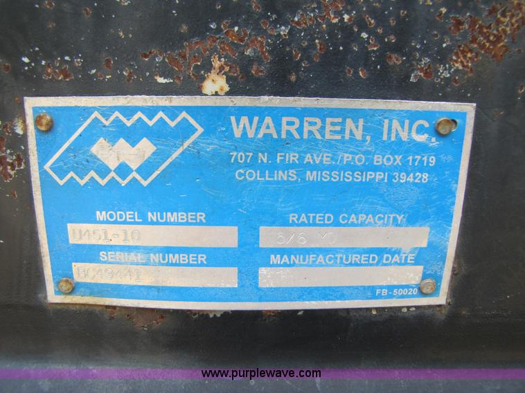 image for item A4640 2003 Ford F650 Super Duty dump truck