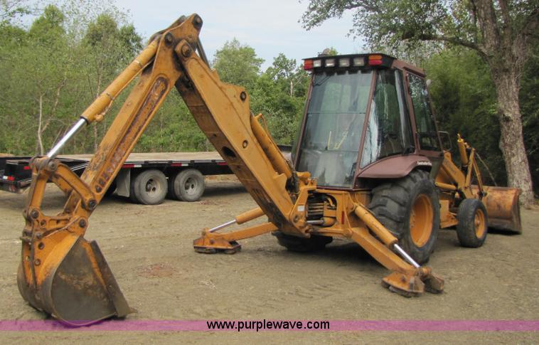 image for item A4641 1994 Case 580 Super K backhoe