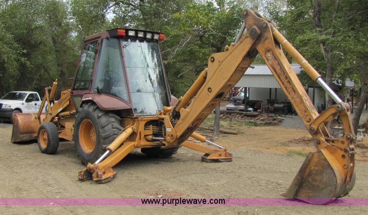 image for item A4641 1994 Case 580 Super K backhoe
