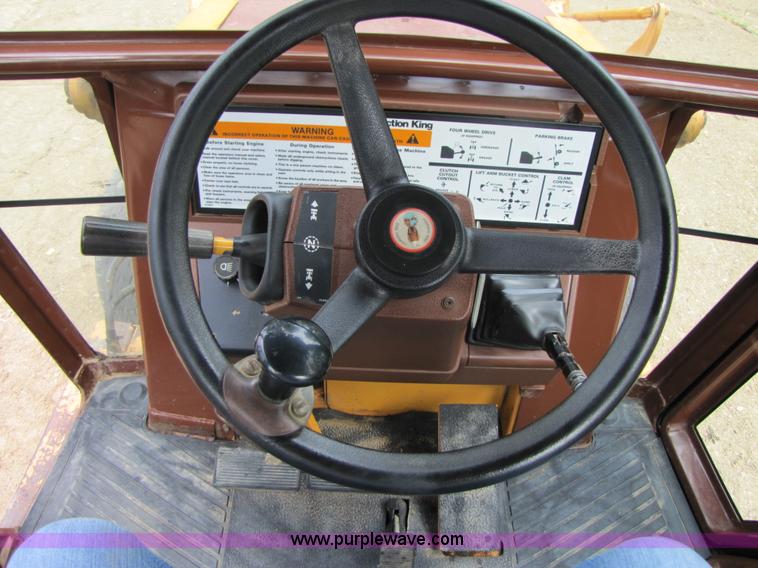 image for item A4641 1994 Case 580 Super K backhoe